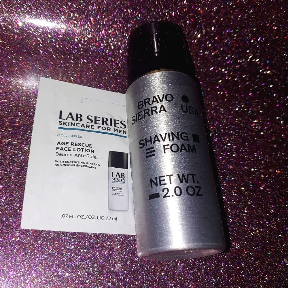 $4 Bravo Sierra Shaving Foam Lab Series Face Lotion